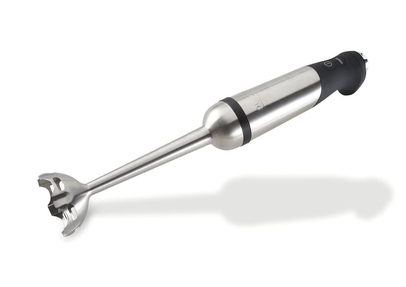 All-Clad Electrics Stainless Steel Immersion Blender 2 Piece Turbo Function 600 Watts Detachable, Variable Speed Control, Hand Blander, 9-1/4-inch