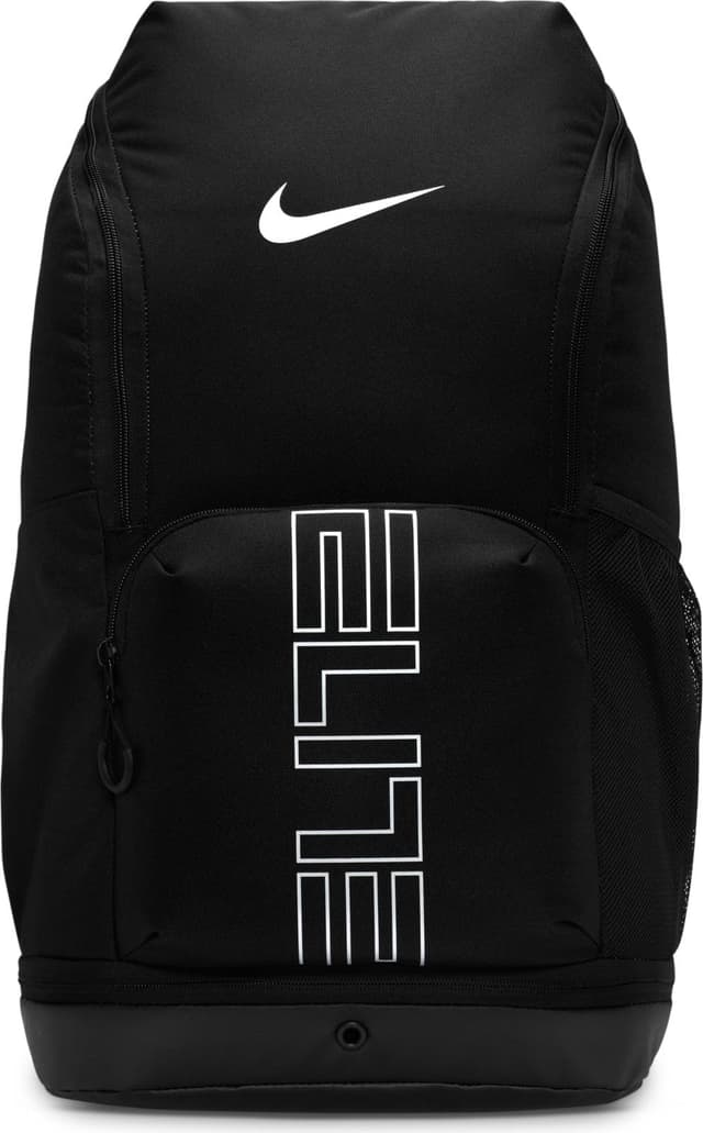 Nike, Unisex, Varsity Elite Backpack (32L), Black/Black/Metallic Silver, One Size