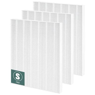 3 Pack C545 True HEPA Replacement Filter S Compatible with Winix C545, B151, P150, 9300 Air Purifier Replacement for Winix S Filter Part 1712-0096-00 and 2522-0058-00 by Funmit