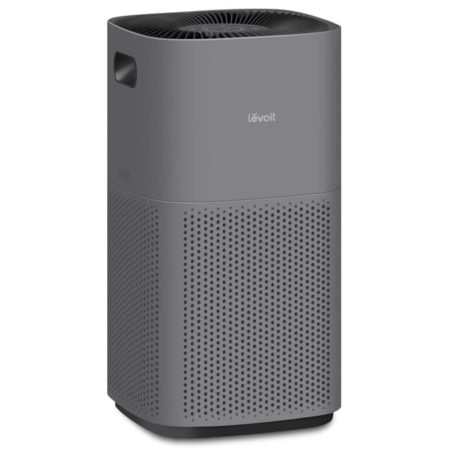LEVOIT Air Purifiers for Home Large Room Up to 2933 Ft² With HEPA Sleep Mode, AHAM VERIFIDE, Smart WIFI, PM2.5 Monitor, 3-in-1 Filter For Smoke, Pet Allergies, Dust, Alexa Control, Core 600S-P, Grey
