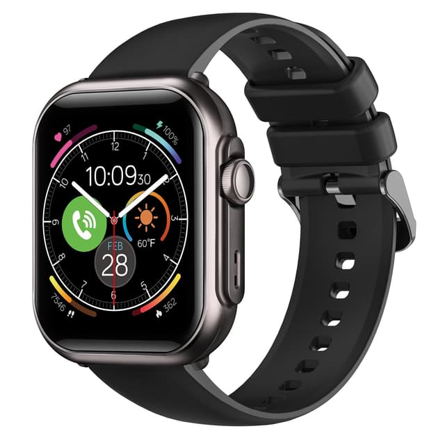 Banlvs Fitness Smart Watch for Men Women: 1.85" Smart Watch with 30 Days+1000 mAh Battery Life Make/Recive Call Heart Rate SpO2 Sleep Monitor 120+ Sport 5ATM Fitness Tracker