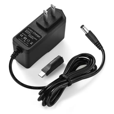 Replacement for Crosley Record Player Power Cord, 5V 1A 2A Power Adapter Compatible with Crosley Victrola Wockoder Portable Turntable Record Player(Not for 9V or 12V) 