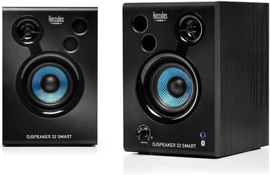 Hercules DJSpeaker 32 Smart: Active Bluetooth DJ monitoring speakers