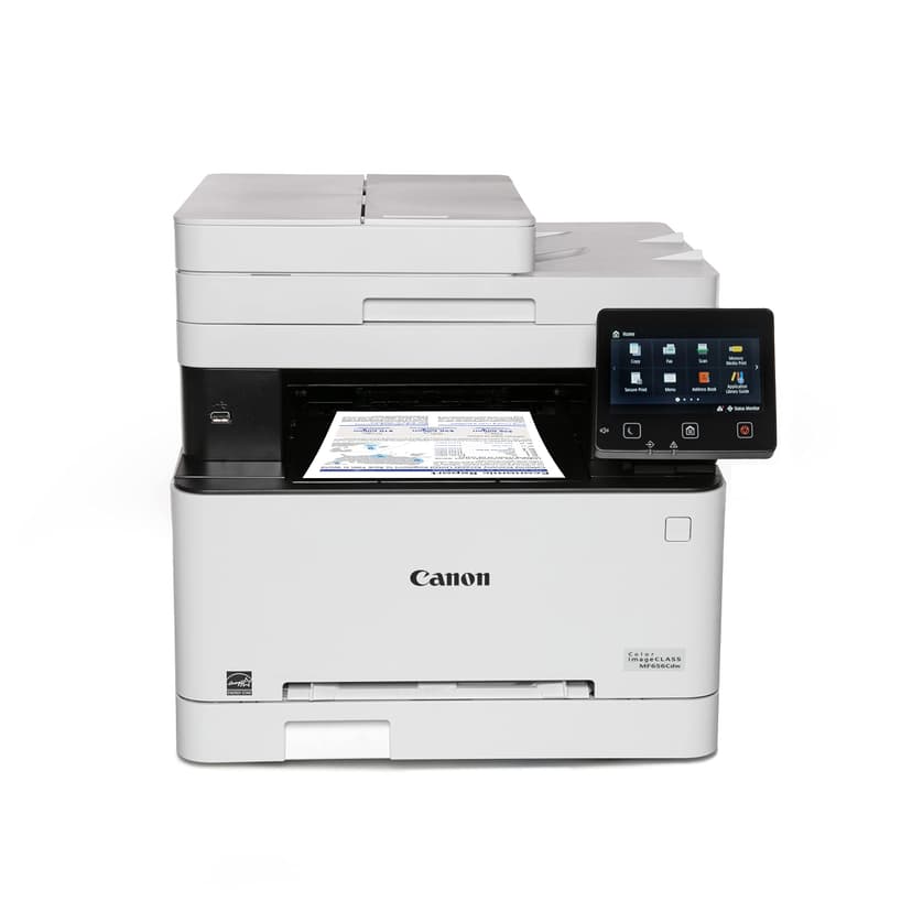 Canon imageCLASS MF656Cdw - Wireless Duplex Color Laser Printer, All-in-One with Copier, Scanner, Fax, Auto Document Feeder, Mobile Ready, 3 Year Limited Warranty, 22 PPM, White