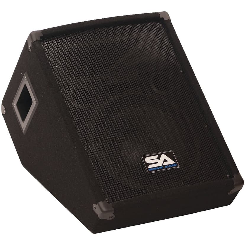 Seismic Audio - SA-10MTSingle - 10" Floor / Stage Monitor Wedge Style with Titanium Horn