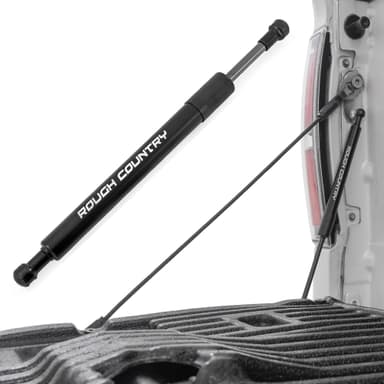 Rough Country Tailgate Assist for Ford F-150/F-250/F-350 Super Duty Truck 2WD/4WD (2015-2026) - Smooth, Safe & Controlled Tailgate Lowering
