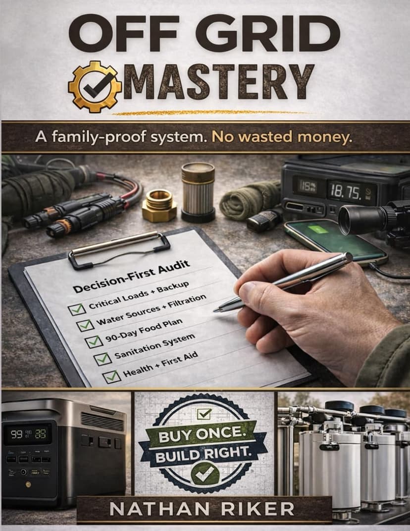 OFF GRID MASTERY: Step-by-Step DIY Projects to Achieve Self-Sufficiency, Live Free From the Grid, Protect Your Family, Master Survival Skills, and Be ... Hit Tomorrow (The Prepper’s Mastery Series)