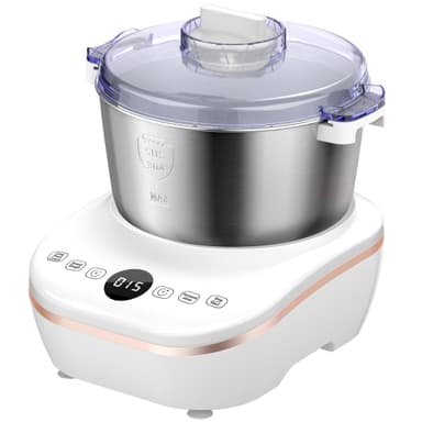 AIZIYO DoughChief, 5.3QT Dough Mixer, Dough Maker with Ferment Function, 304 Stainless Steel Bowl, Removeable lid, Touch Panel Control, Electric Dough Proofing Box for Pizza & Bread