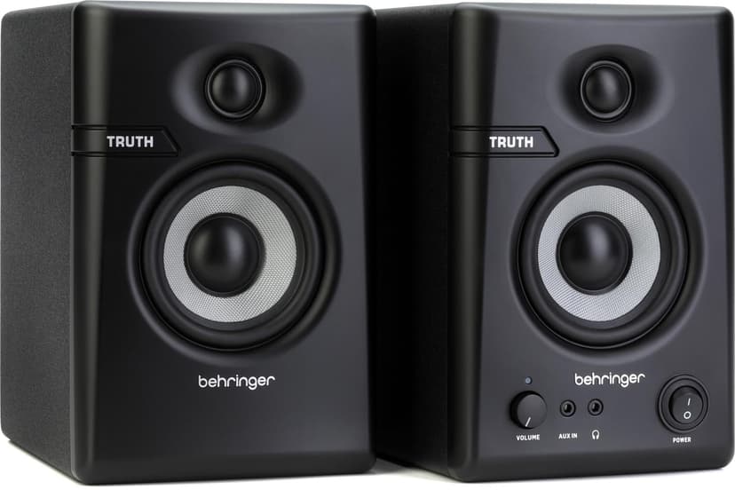 Behringer Truth 3.5 Audiophile 3.5" Studio Monitors with Advanced Waveguide Technology.