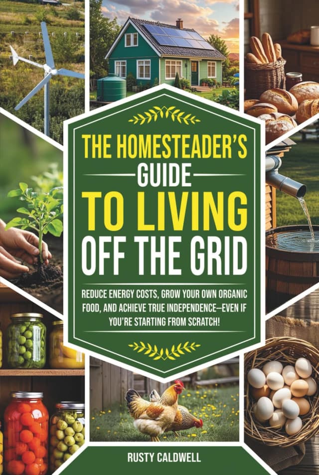 The Homesteader’s Guide to Living Off the Grid: Reduce Energy Costs, Grow Your Own Organic Food, and Achieve True Independence — Even If You’re Starting from Scratch!