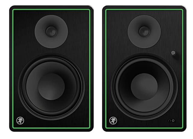 Mackie CR-X Series, 8-Inch Multimedia Monitors with Professional Studio-Quality Sound, Bluetooth and Front Panel Controls - Pair (CR8-XBT)