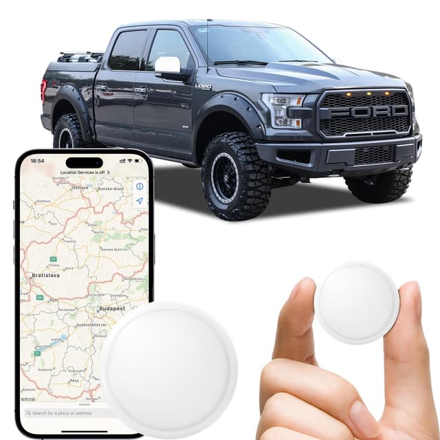 GPS Tracker Device for Car and Vehicles: Mini Hidden Magnetic no Subscription Trackers for Tracking Kids Elderly Vehicle pet - Real Time Location Track Devices no Monthly Fee for Android and iPhone