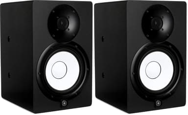 YAMAHA HS7I Studio Monitor with Mounting Points and Screws, Black, 6.5" (Pack of 2)