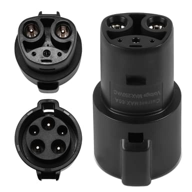 DNA Motoring TCR-001 J1772 to Tesla Charging Adapter Maximize EV Charging Options Compatible with Tesla Model 3, Y, S, X for Level 1 Level 2 Charging Stations SAE J1772 Charger