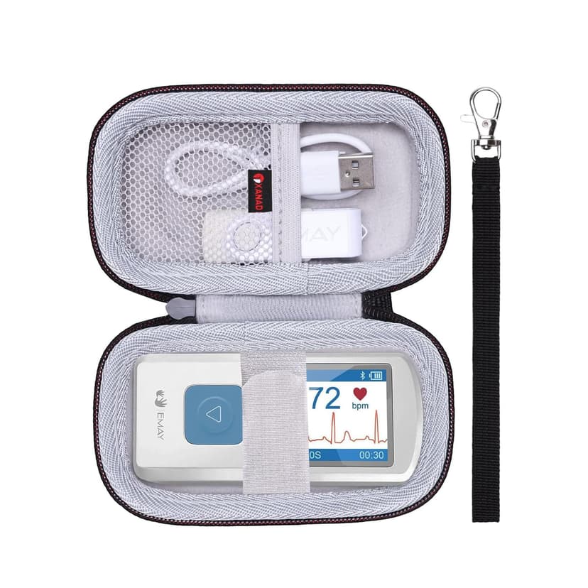 XANAD Hard Case for EMAY/CONTEC EKG EKG Heart Rate Monitor