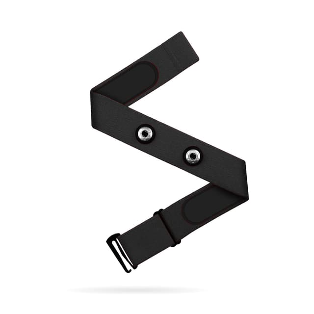 Frontier X Replacement Heart Rate Chest Strap, Compatible with Frontier X2 Wahoo Tickr Polar Garmin HRM Coospo - Heart Rate Monitor Strap Replacement (Black, Medium)