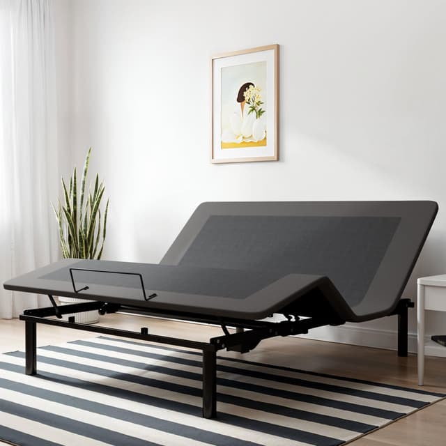 FARDLIFE Queen Adjustable Bed Frame with Wireless Remote, Dual Motors