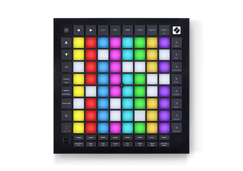 Novation Launchpad Pro MK3, MIDI 64-Grid Controller and Sequencer for Ableton Live, Logic Pro and Hardware, 64 Sensitive RGB Pads, Dynamic Note Playing, Chord and Scale Modes