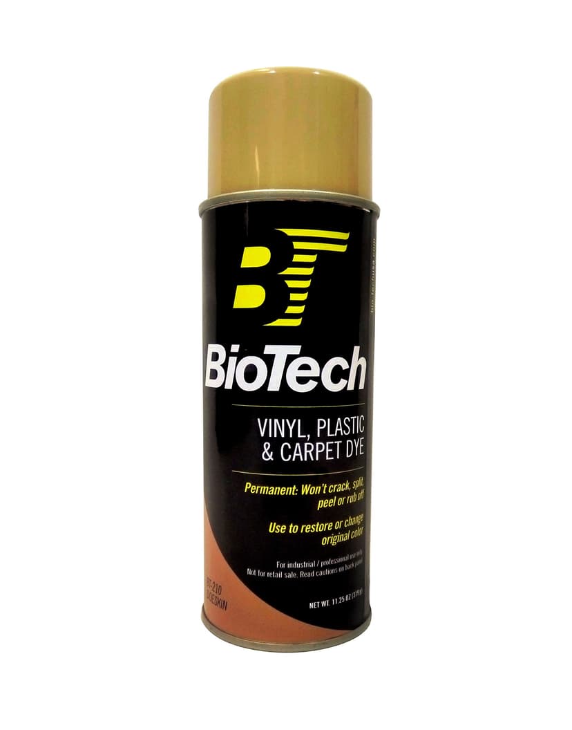 BioTech Vinyl, Plastic & Carpet Dye, Spray Paint, Carpet Dye, Plastic Dye, Vinyl Dye, Aerosol Spray (Doeskin)