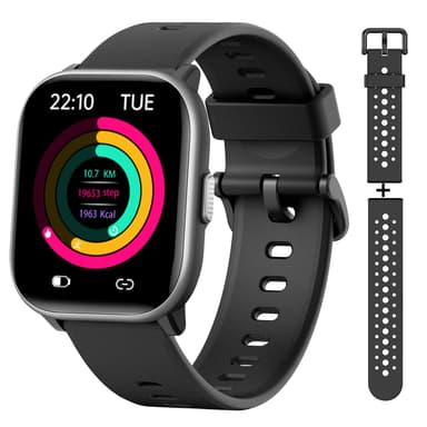 meoonley Kids Watch for Boys Girls with IP68 Waterproof, Girls Smart Watch with 19 Sports Modes, Sleep Tracking, Pedometer, Stopwatch, Kids Activity Tracker, Birthday Gifts for Boys Age 6-15 Years Old