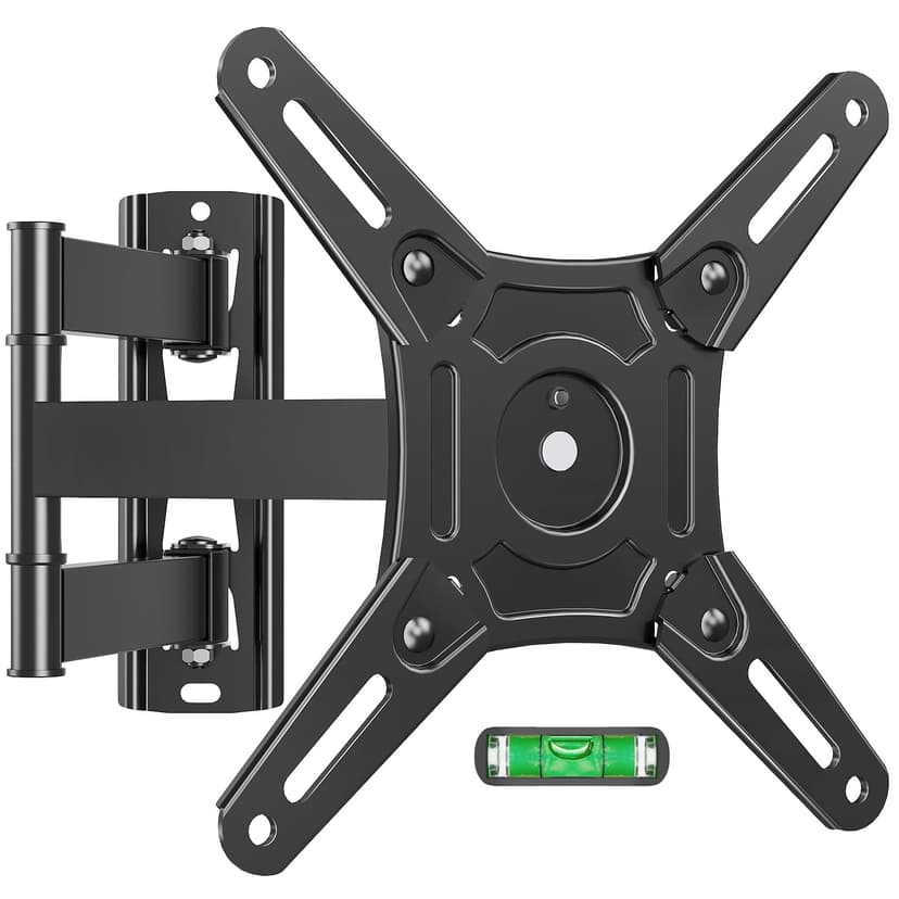 ELIVED Full Motion TV Monitor Wall Mount for Most 14-42 Inch LED LCD Flat Screen TVs & Monitors, Swivel Tilt Extension Rotation tv Mount Bracket Max VESA 200x200mm, up to 44 lbs.