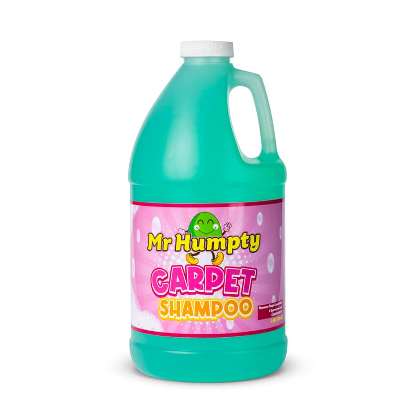 Mr Humpty Carpet Shampoo Concentrate - Powerful Carpet Cleaning Concentrate, Cleans And Refreshes Heavily Soiled Carpet, Commercial Grade, 1 Year Supply 1.89L (64oz)