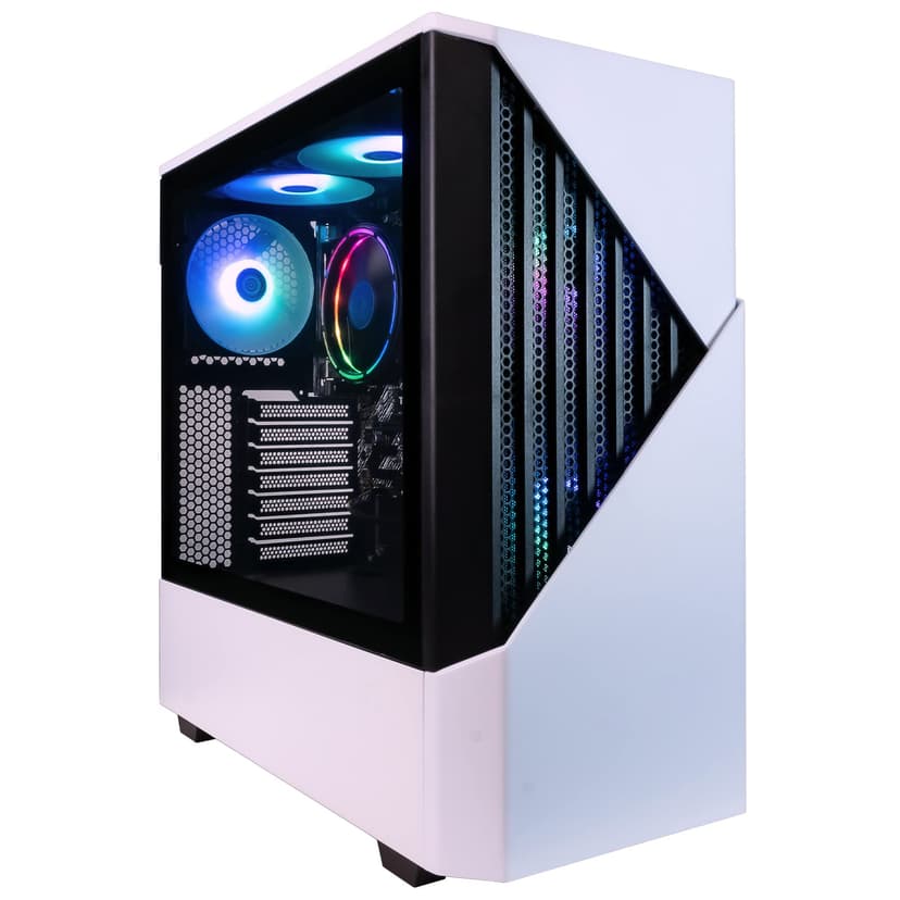 Periphio Castle Prebuilt Gaming PC - AMD Ryzen 7 5700G CPU (4.6GHz Turbo) | Radeon Vega 8 iGPU (4GB) | 1TB M.2 NVMe SSD Storage | 16GB DDR4 RAM | Windows 11 Gaming Desktop Computer | 5G-WiFi + BT…