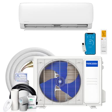MRCOOL 24000 BTU 230V Ductless Inverter Mini Split Air Conditioner & Heat Pump System, Easy Pro Series - Wall-Mounted AC Unit w/ Heating and Cooling for Home, Office & Commercial Space