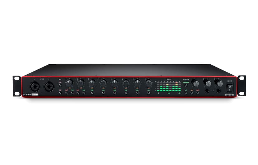 Focusrite Scarlett 18i20 3rd Gen USB Audio Interface for Recording, Producing and Engineering — High-Fidelity, Studio Quality Recording, with Transparent Playback