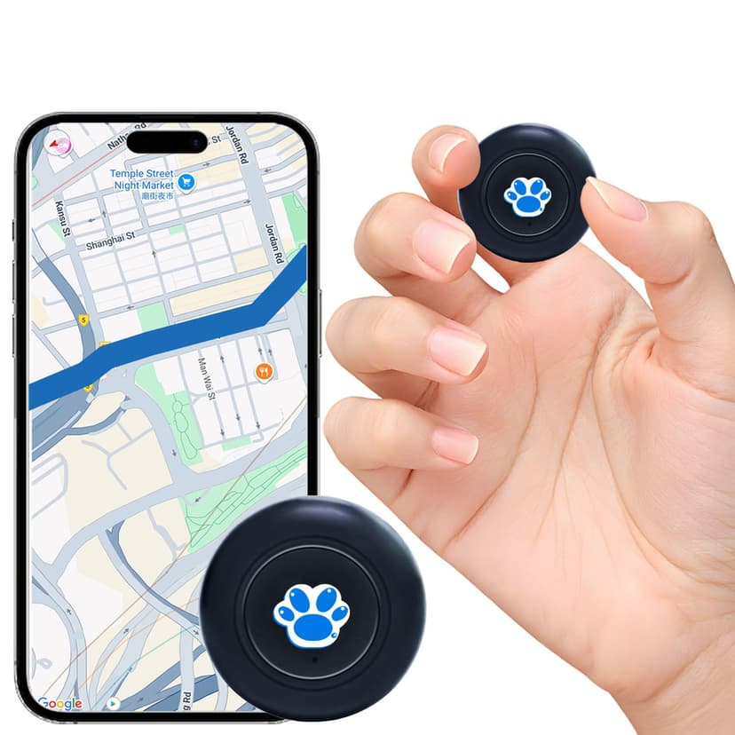 GPS Tracker for Vehicles Cars Motorcycles,No Monthly Fee No Subscription,Real-Time Location Tracking Device, Magnetic Mini GPS Tracker for Car Pets Dogs Elderly and Valuables (TG22)