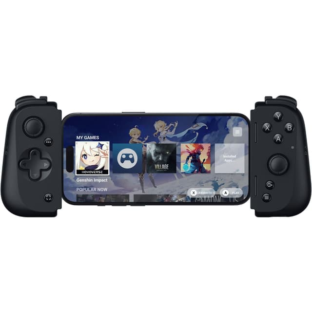 Razer Kishi V2 Gaming Controller for Android & iPhone 15 Series (USB C): Console Quality Controls - Stream PC, Xbox, PlayStation Games on Phone, Mobile - Passthrough Charging - Virtual Controller Mode