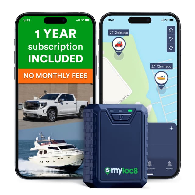 Ultra GPS Tracker for Vehicles – Rugged Waterproof GPS Locator for Cars, Trucks, Hidden Tracking Device, 4G LTE, Real-Time Updates, Long Battery Life (12-Mo Subscription Included)