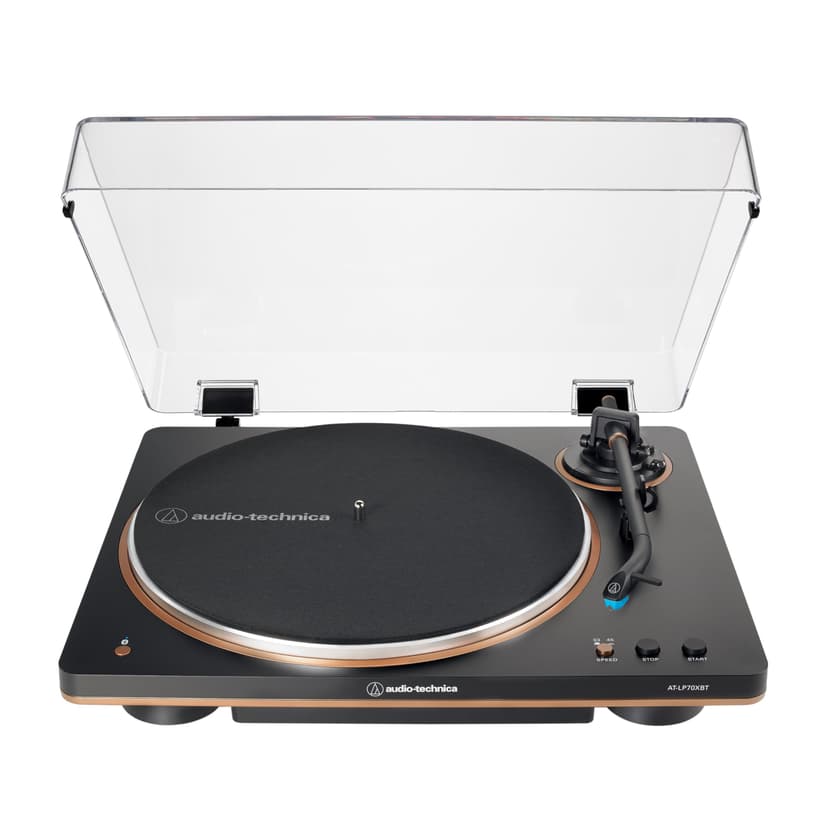Audio-Technica AT-LP70XBT Wireless Turntable (Black/Bronze)