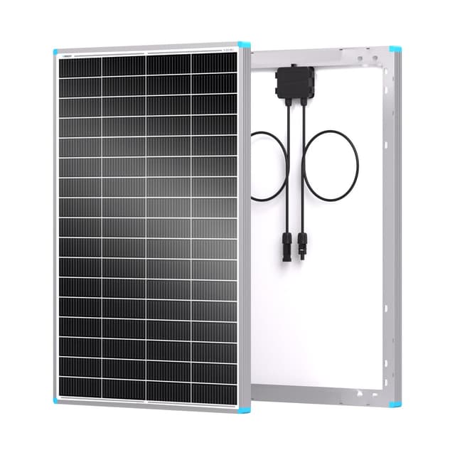 Renogy Solar Panels 175 Watt 16BB N-Type, 12V 175W Solar Panel 25% High-Efficiency, PV Module Power Charger for RV Marine Cabin Roof Home Farm Battery and Other Off-Grid Applications