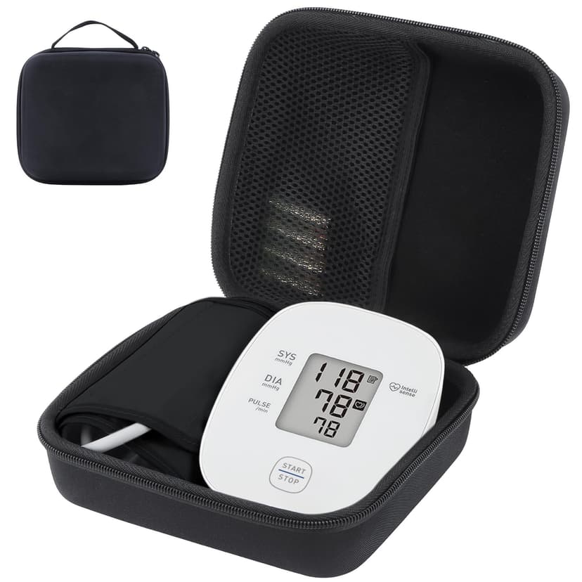 RIYADAone Hard Case Replacement for OMRON Iron BP5000 Bronze BP5150 Silver BP5255 Upper Arm Blood Pressure Monitor