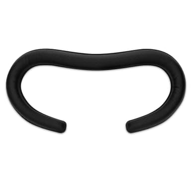 kwmobile VR Face Cushion Compatible with Oculus Rift CV1 VR Gaming - Synthetic Leather Foam Pad for VR - Black