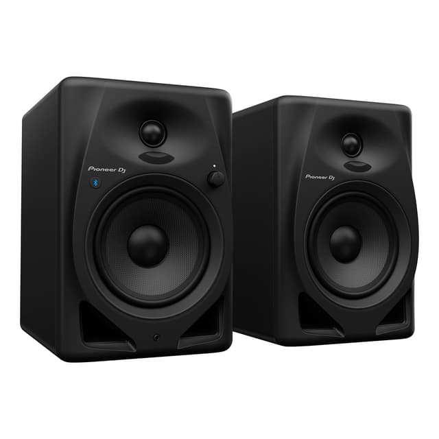 Pioneer DJ DM-50D-BT 5-Inch Desktop Monitor System with Bluetooth, Black