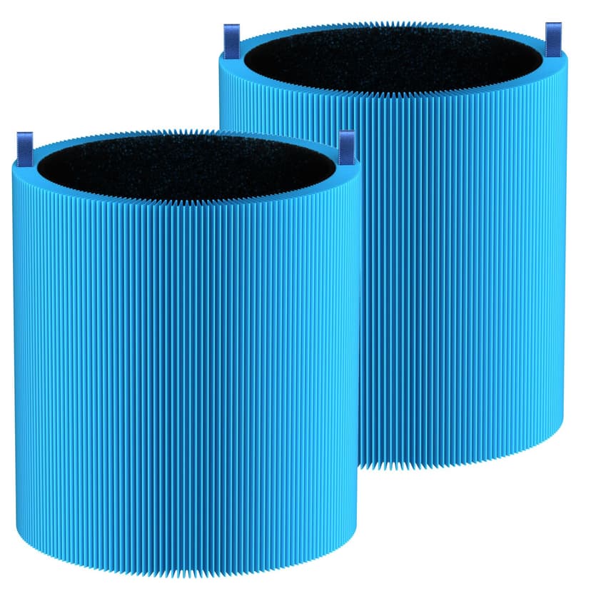 2 Pack 311i Max A11ergenBlock Replacement Filter Compatible with Blueair Blue Pure 311i Max Air Purifiers, HEPA and Activated Carbon Filter, Blue Pure F3MAX