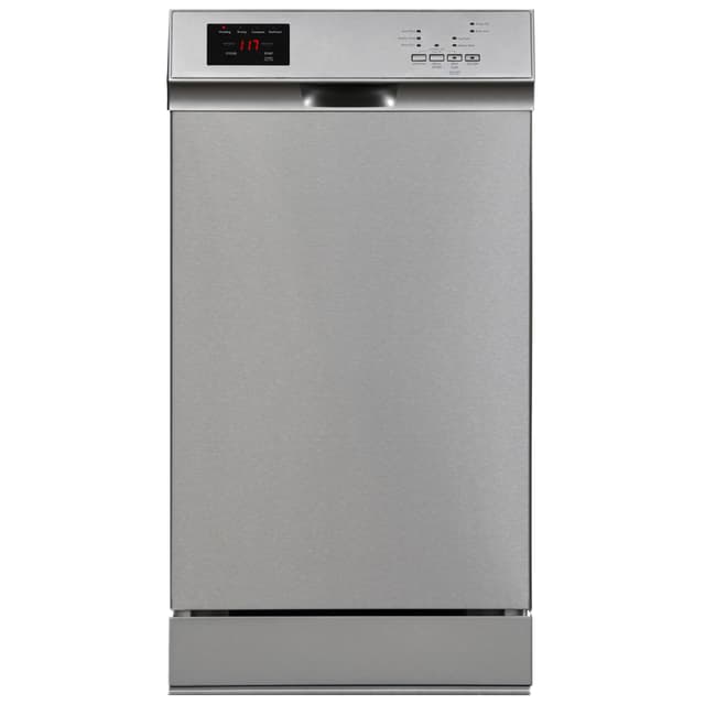 Kenmore 22-14705 18" Compact Built-In Dishwasher - UltraWash Plus, TurboDry, EasyFlex Third Rack & SmartWash - 10 Place Settings - 45 DBA - ENERGY STAR Certified - 18" - Stainless Steel
