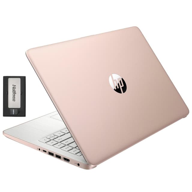 HP Stream 14" HD BrightView Laptop, Intel Celeron N150, 16GB RAM, 416GB Storage (128GB eMMC + 288GB Docking Station Set), Intel UHD Graphics, 720p Camera, Wi-Fi, 1 Year Office 365, Win 11 S, Gold
