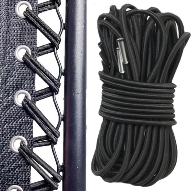 Zero Gravity Chair Cord Replacement, 4 Pack, Elastic Cord for antigravity Chair, Patio Recliner Chair, Lawn Bungee Chair, Beach Chair, Lounge Chair, Outdoor String Chair, Nylon Stretch String Cord