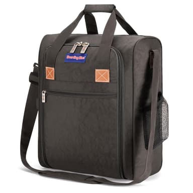 17X13X8 Inches JetBlus Airlines Personal Item Under Seat Duffel bag Suitable for Major Airlines including Spirit, Jetblue, Frontier, and American - Duffel Bag Design (Beige)
