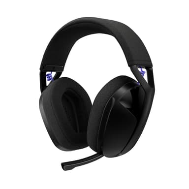 Logitech G321 Lightspeed Wireless Bluetooth Gaming Headset, Dynamic Comfort and fit, 16 kHz Boom mic, 20+ hrs Battery, PC, PS4, PS5, Nintendo Switch, Mobile - Black