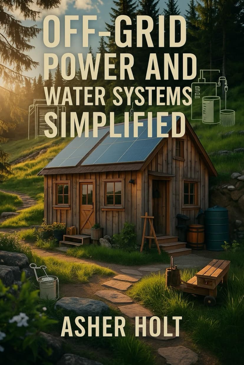Off-Grid Power and Water Systems Simplified: How to Harness Solar, Collect Rainwater, and Build Energy Independence with DIY Solutions