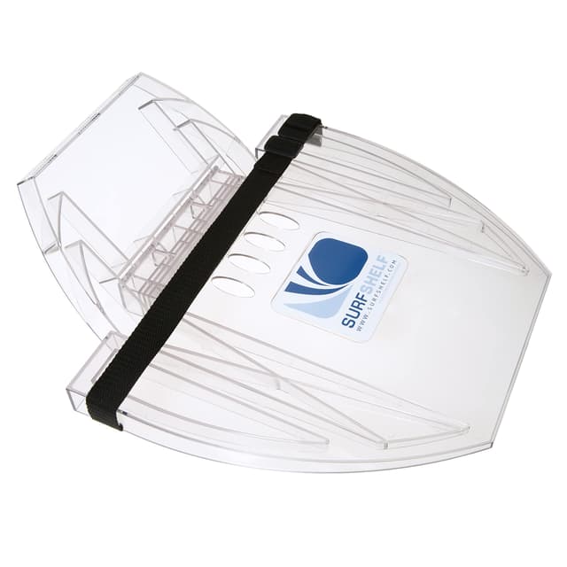 SurfShelf Treadmill Desk Attachment for Bikes and Ellipticals too, Treadmill Laptop Holder, Treadmill Desk Stand, Treadmill Table, Laptop Stand for Treadmill, Elliptical Laptop Holder, Bike Desk Table