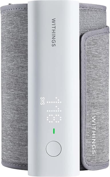 Withings BPM Connect - Digital Blood Pressure Cuff & Heart Rate Monitor - Blood Pressure Machine Arm Cuff, FDA Cleared, FSA/HSA Eligible, IOS & Android