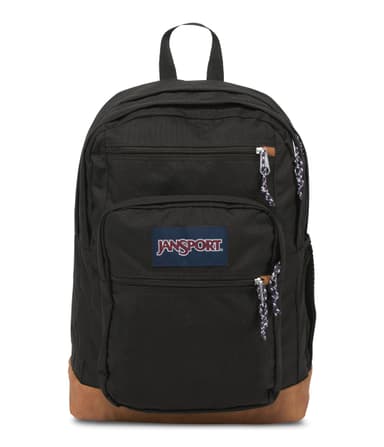 JanSport Cool Backpack, with 15-inch Laptop Sleeve - Large Computer Bag Rucksack with 2 Compartments, Ergonomic Straps, Black