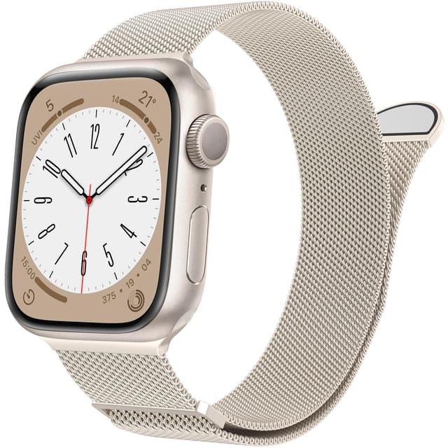MARGE PLUS Compatible with Apple Watch Band 38mm 40mm 41mm 42mm 44mm 45mm 46mm 49mm Women Men, Stainless Steel Mesh Loop Magnetic Clasp Replacement for iWatch Series 11 10 9 8 7 6 5 4 SE3 SE2 Ultra 3