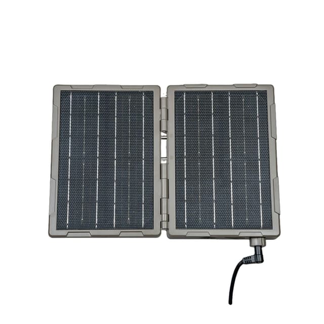 Tactacam Reveal Folding Solar Panel – 7.2W Output, Built-in Lithium Battery, Powers Trail Cameras, Compatible with Reveal & Defend Cams, Portable Design, 12V/2A Output