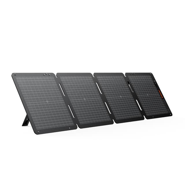 Jackery SolarSaga 100W Air Solar Panel, 23% Conversion Efficiency Bifacial Panels, IP65 Waterproof, Foldable and Portable Solar Charger for Power Stations, RVs, Camping, Off-Grid Life, and PV Charging